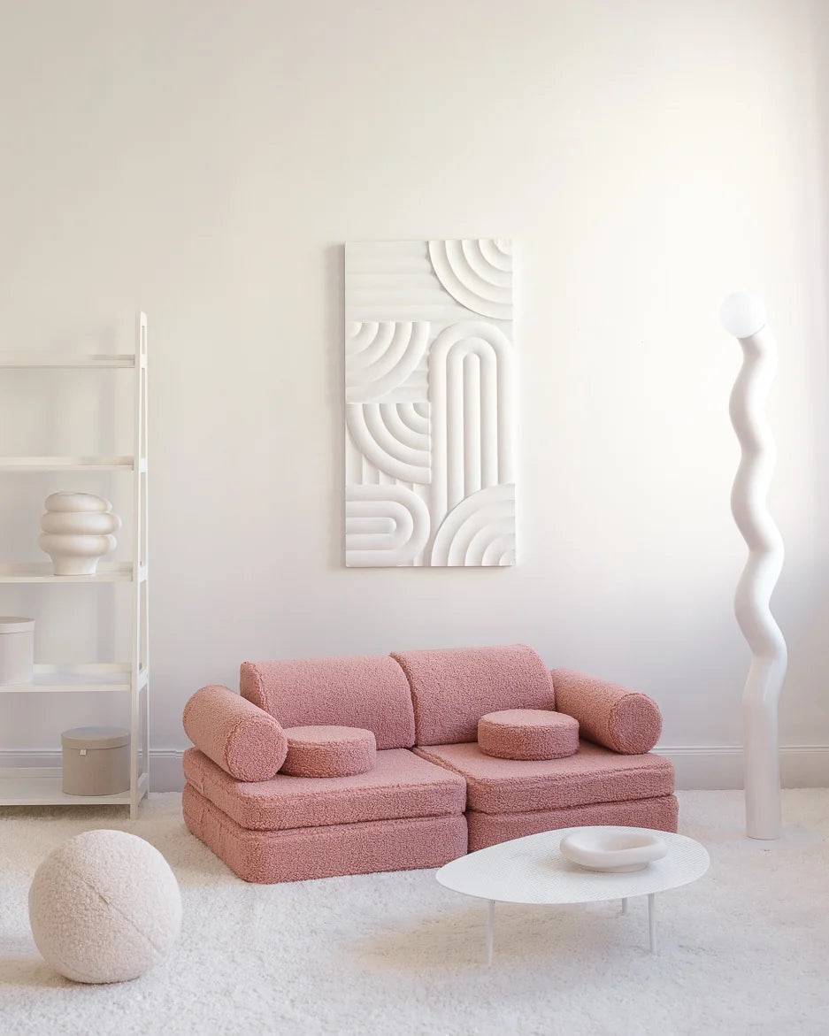 Wigiwama Legesofa Settee – Guava Pink