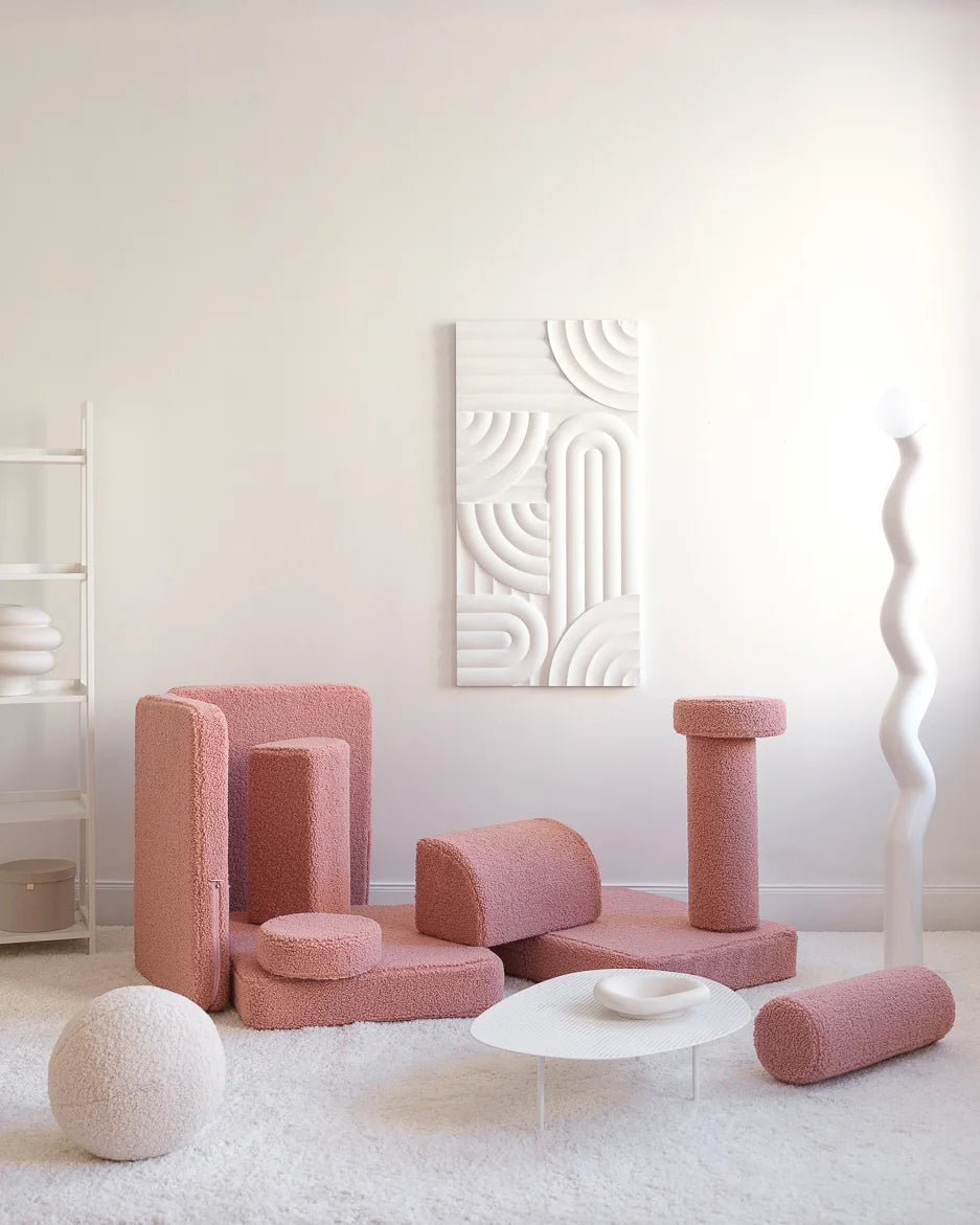 Wigiwama Legesofa Settee – Guava Pink