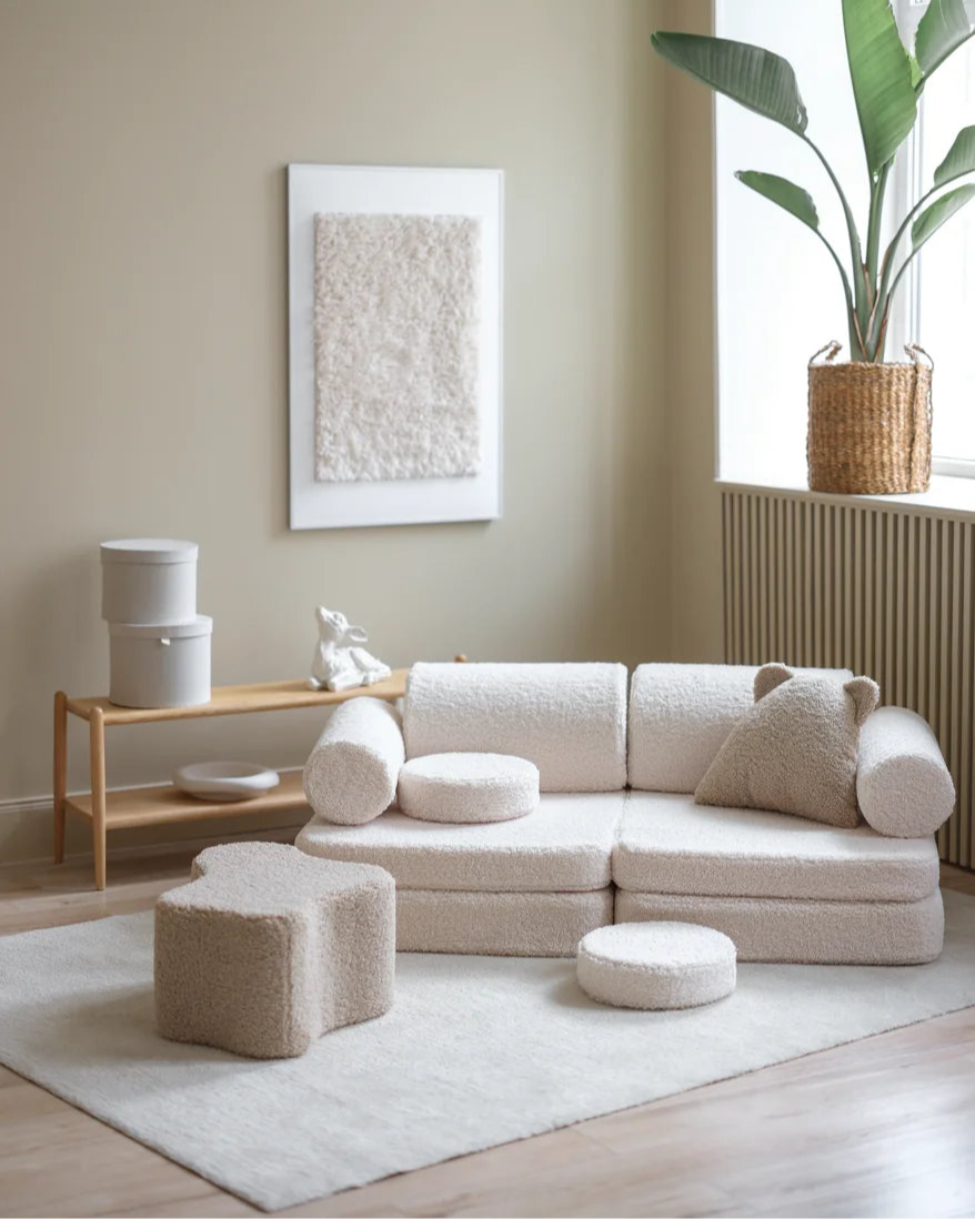 Wigiwama Legesofa Settee – Cream White