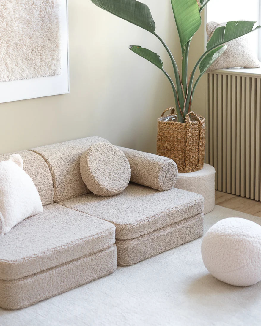 Wigiwama Legesofa Settee – Biscuit
