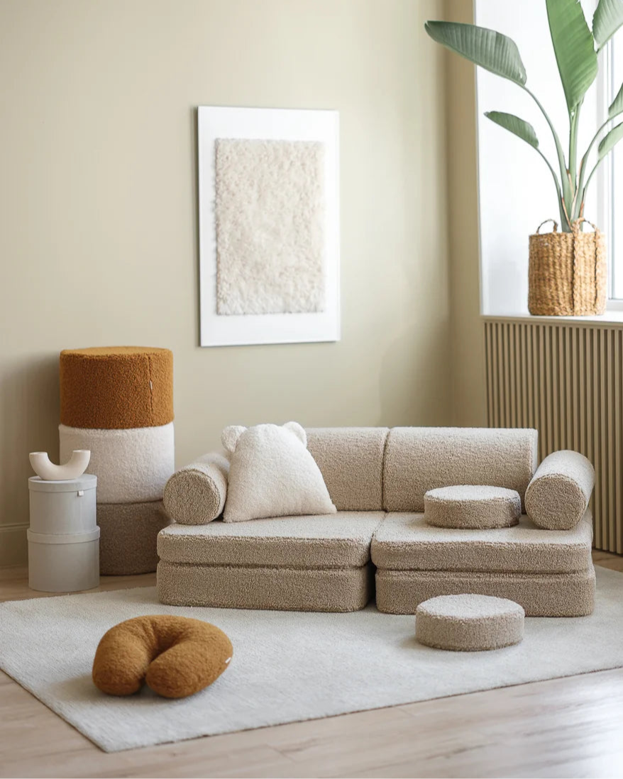 Wigiwama Legesofa Settee – Biscuit