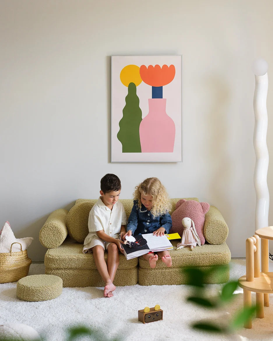 Wigiwama Legesofa Settee – Matcha