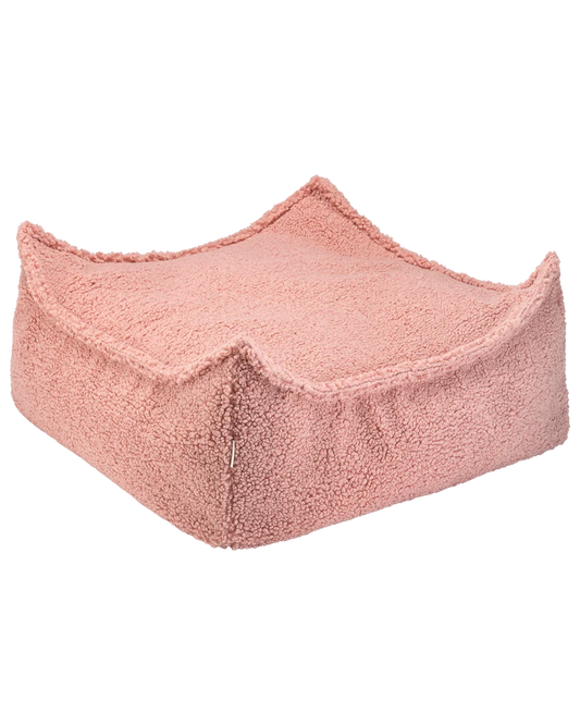 Wigiwama firkantet puf – Guava Pink