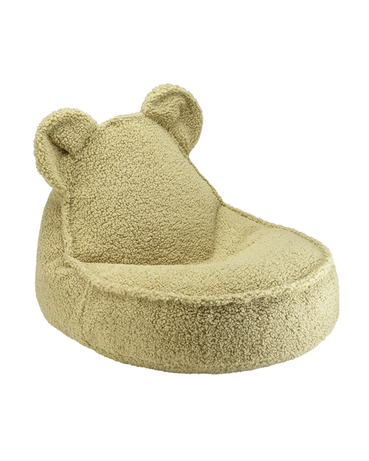 Wigiwama Bear sækkestol i teddy – Matcha