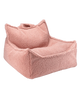 Wigiwama sækkestol i teddy – Guava Pink