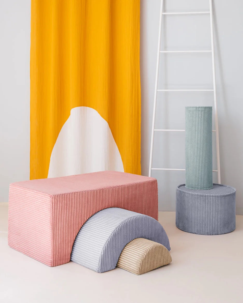 Wigiwama Rainbow Tumlesæt - Pink Mousse