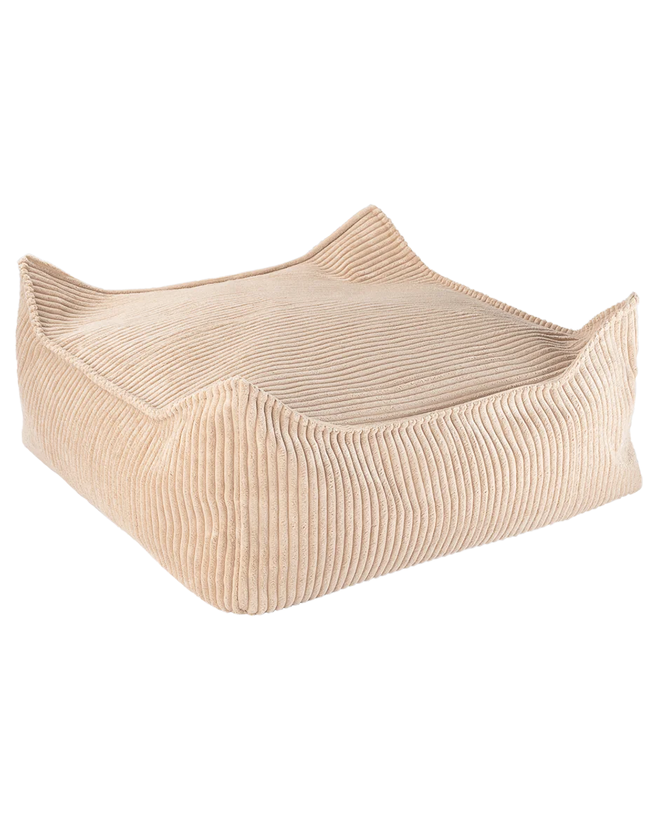Wigiwama firkantet puf – Brown Sugar