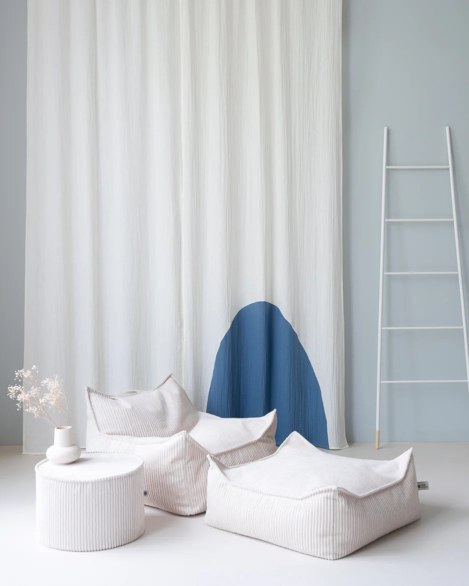 Wigiwama firkantet puf – Marshmallow