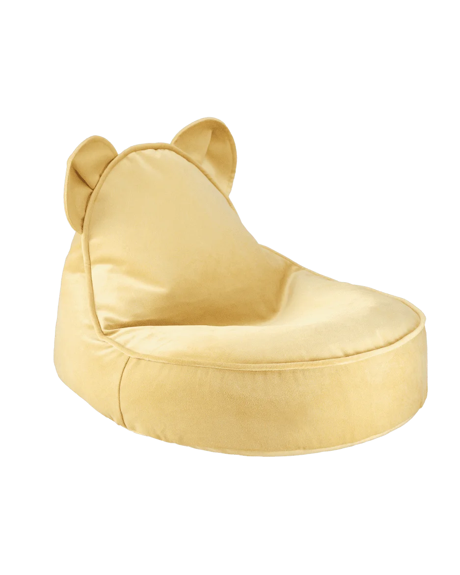 Wigiwama Bear sækkestol til børn – Salted Caramel