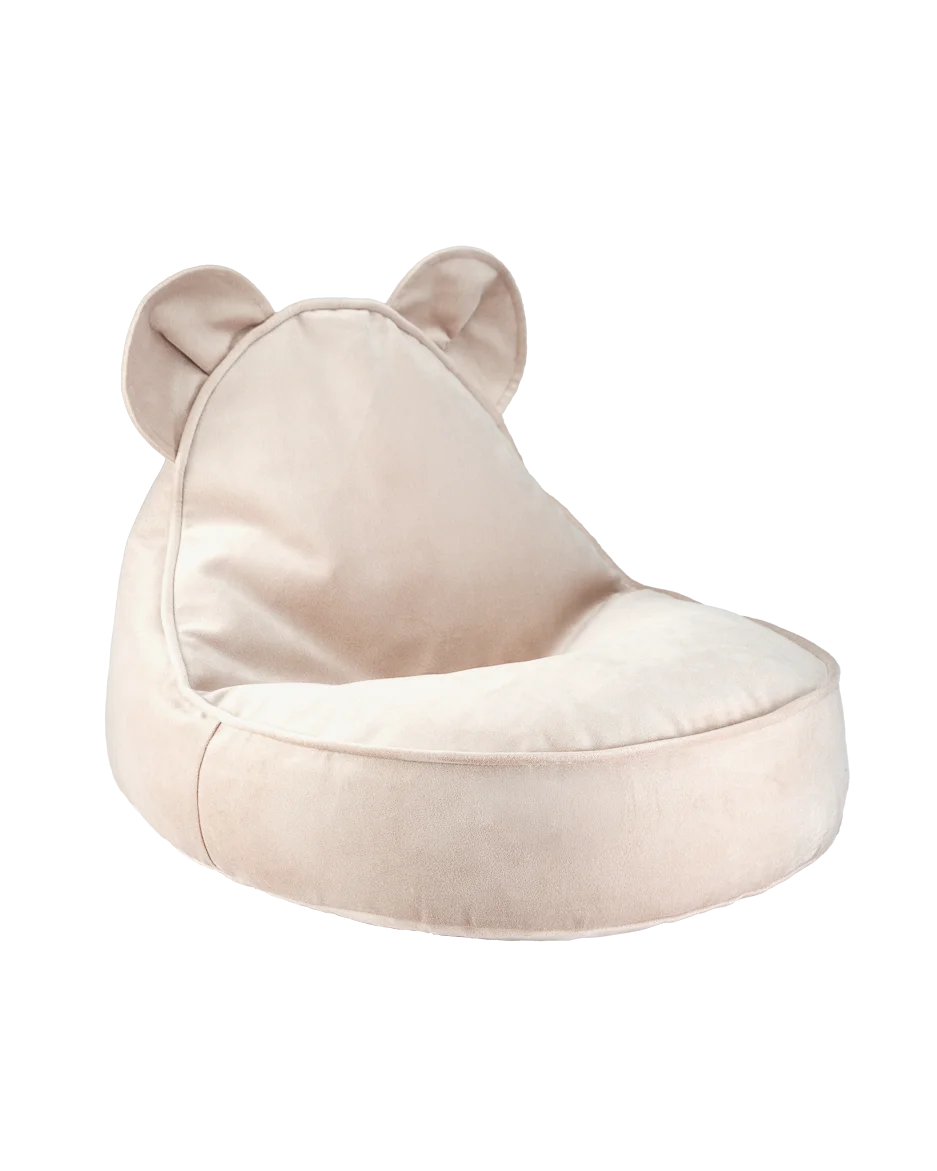 Wigiwama Bear sækkestol til børn – Dusty Beige