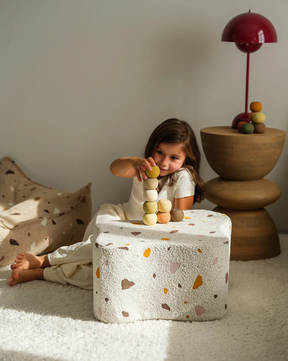 Wigiwama Cloud puf – Terrazzo Marble