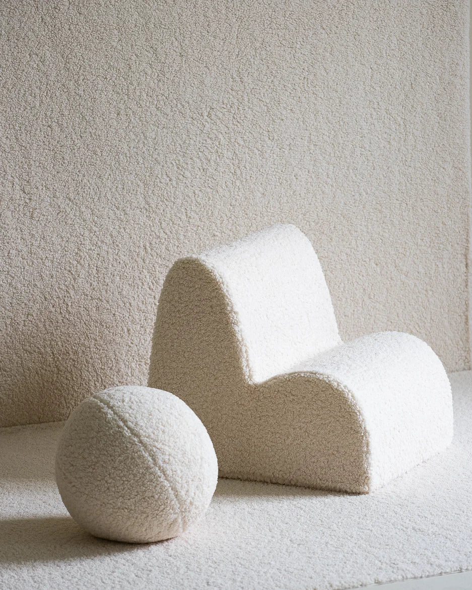 Wigiwama Cloud lænestol til børn – Cream White