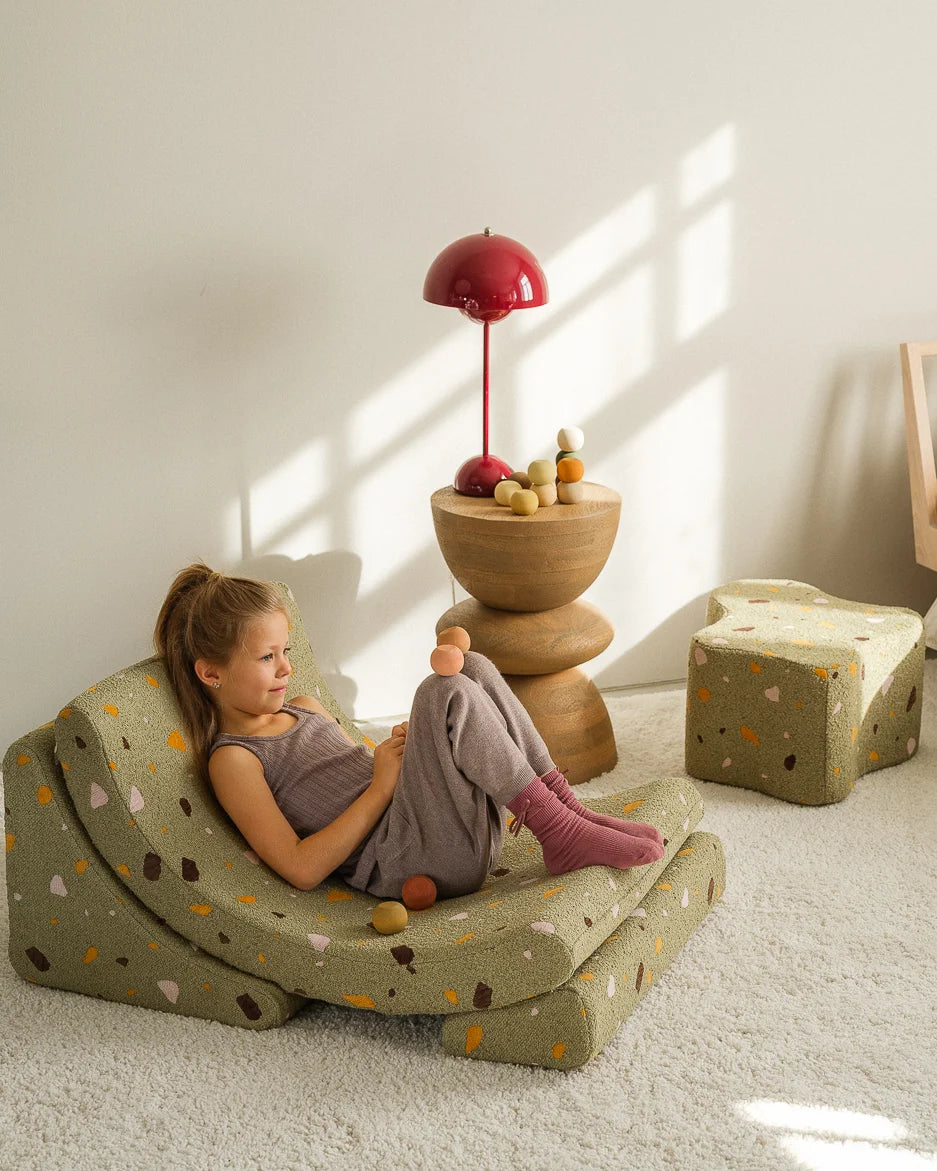 Wigiwama Cloud puf – Terrazzo Moss