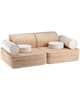 Wigiwama Legesofa Settee – Brown Sugar