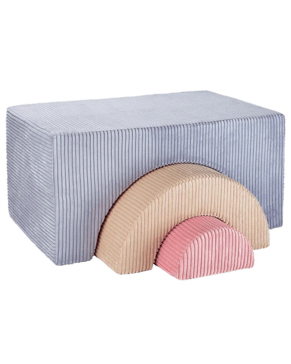 Wigiwama Rainbow Tumlesæt - Blueberry Blue