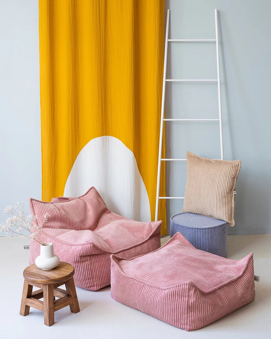 Wigiwama sækkestol – Pink Mousse