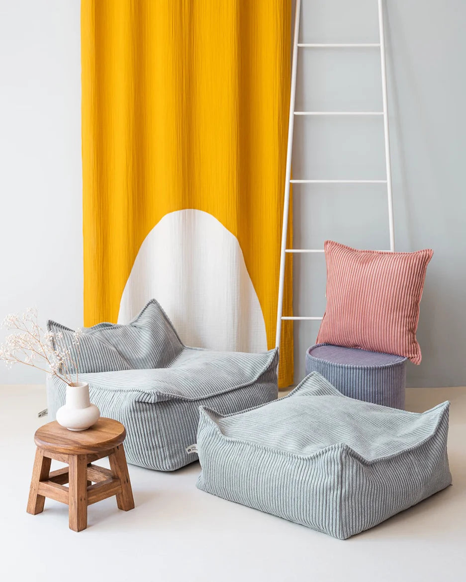 Wigiwama firkantet puf – Peppermint Green