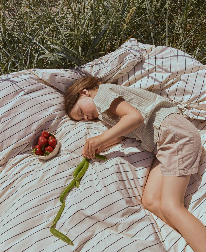 Dear April Juno junior sengetøj – Sail Stripes 100x140 / 40x45 cm