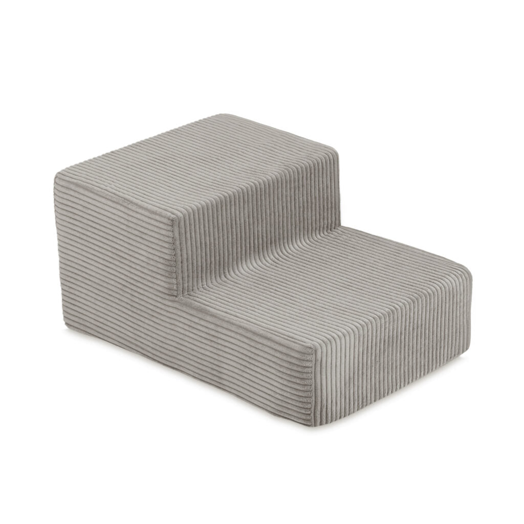 Plush Nest skumtrappe til boldbassin – premium fløjl – Beige