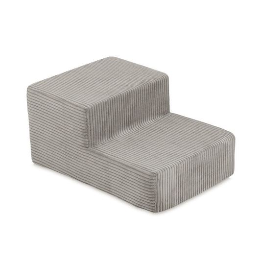 Plush Nest skumtrappe til boldbassin – premium fløjl – Beige