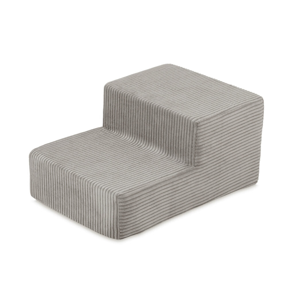 Plush Nest skumtrappe til boldbassin – premium fløjl – Beige