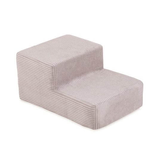 Plush Nest skumtrappe til boldbassin – premium fløjl – Pink