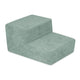 Plush Nest skumtrappe til boldbassin – premium chenille – Grøn