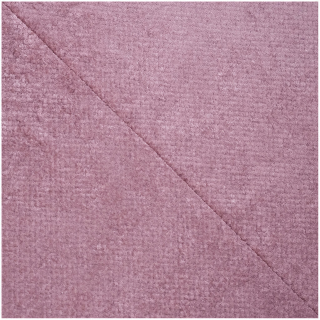 Plush Nest skumtrekant til boldbassin – premium chenille – Rosa