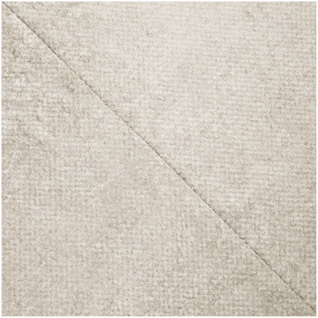 Plush Nest skumtrekant til boldbassin – premium chenille – Beige