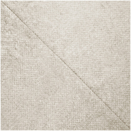 Plush Nest skumtrekant til boldbassin – premium chenille – Beige
