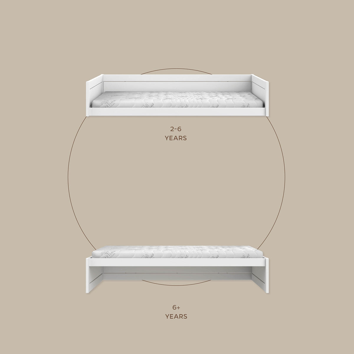 LIFETIME Kidsrooms Montessori husseng – 90 x 200 cm