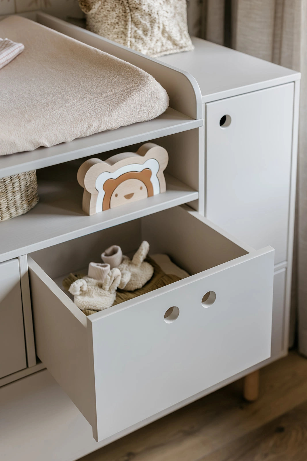 Wood Luck Design - River - kommode – sand beige