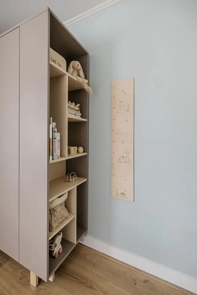 Wood Luck Design - Basic - garderobeskab – trøffel