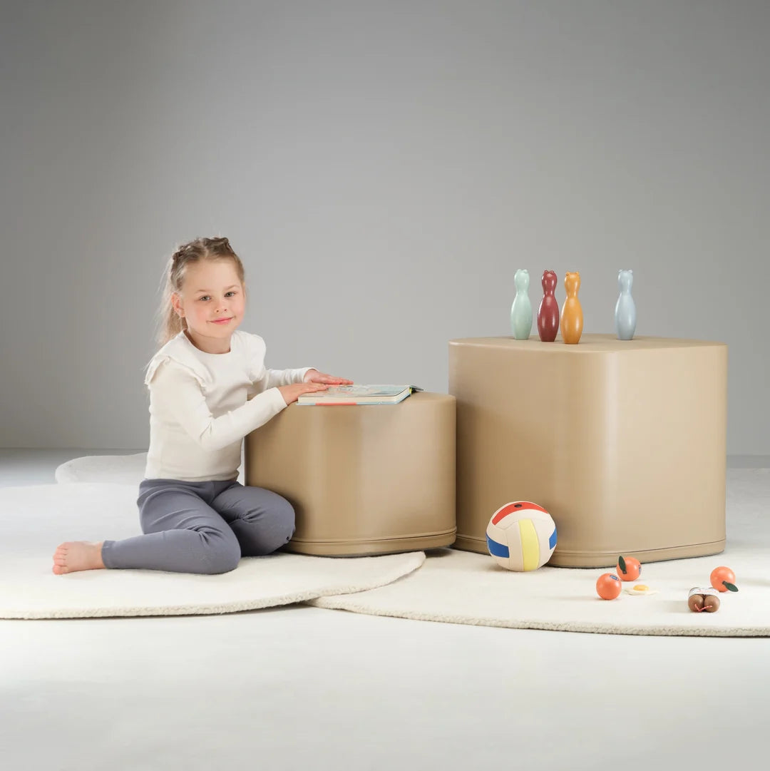 IGLU Large Play Pouf Cube – Beige