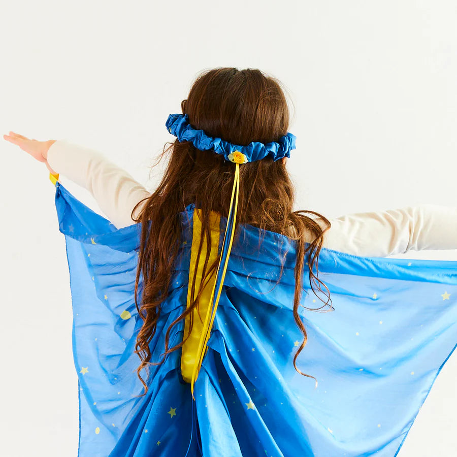 Sarah's Silks silkehårbånd – Nattehimmel