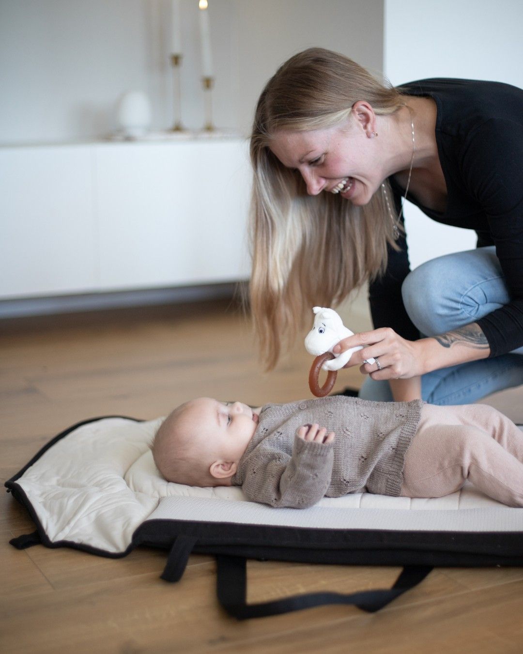 Easygrow Favn 2 CarryNest bærepose og babynest – sort