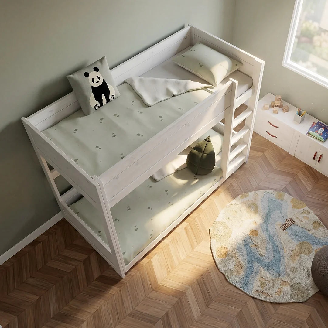 LIFETIME Kidsrooms Original lav køjeseng med stige 90 x 200 cm