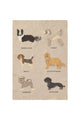 Lorena Canals Dogs vægdekoration med hunderacer 70 x 100 cm
