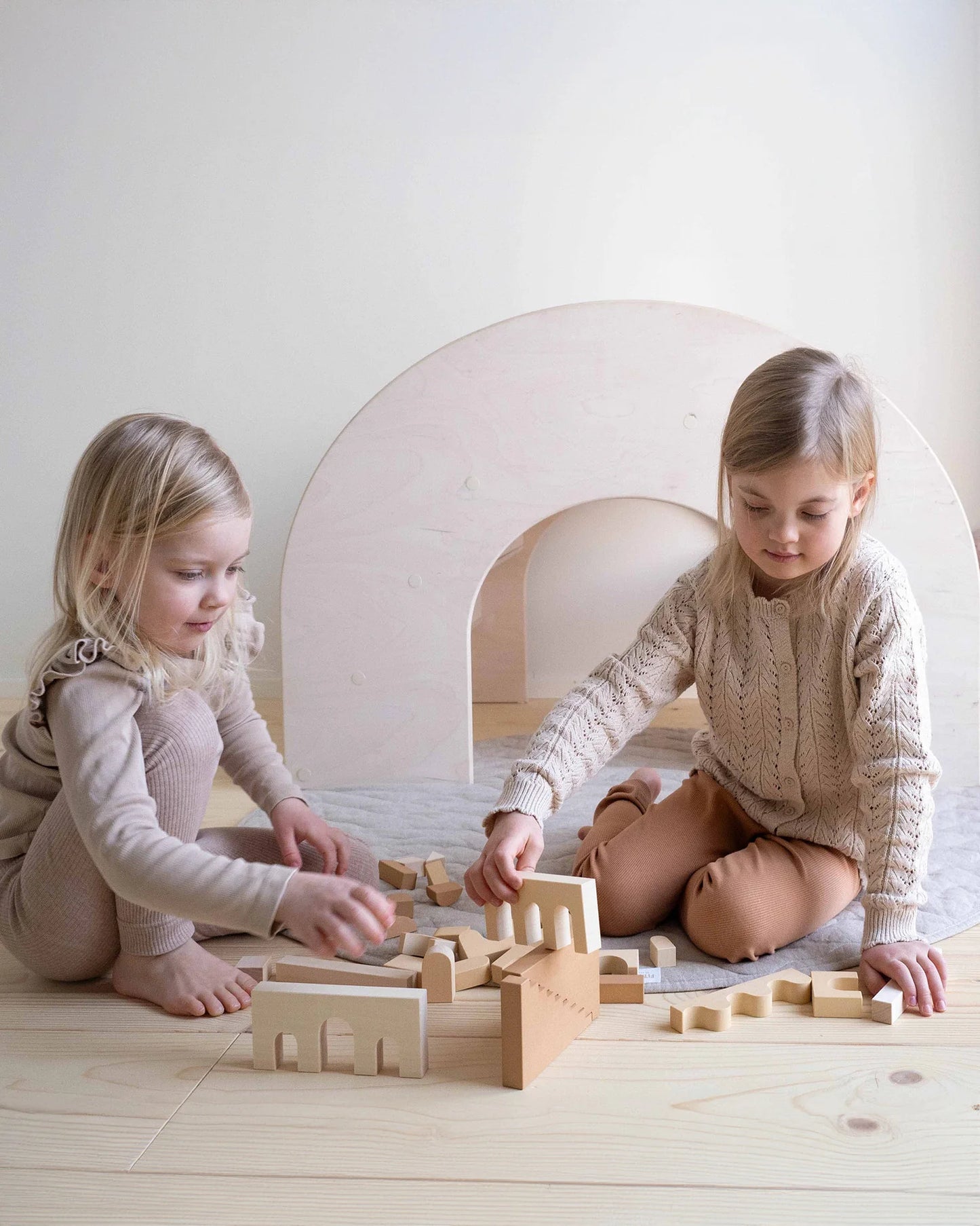 FitWood HUVILA byggeklodser – dune