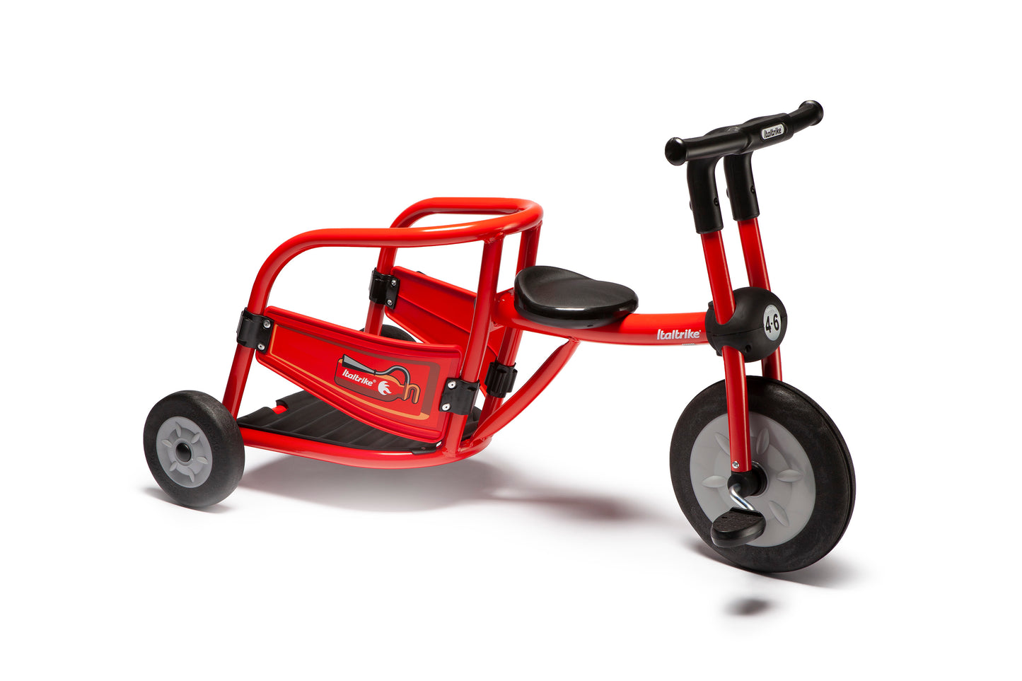 Italtrike Pilot 300 trehjulet cykel - Brandbil – Rød