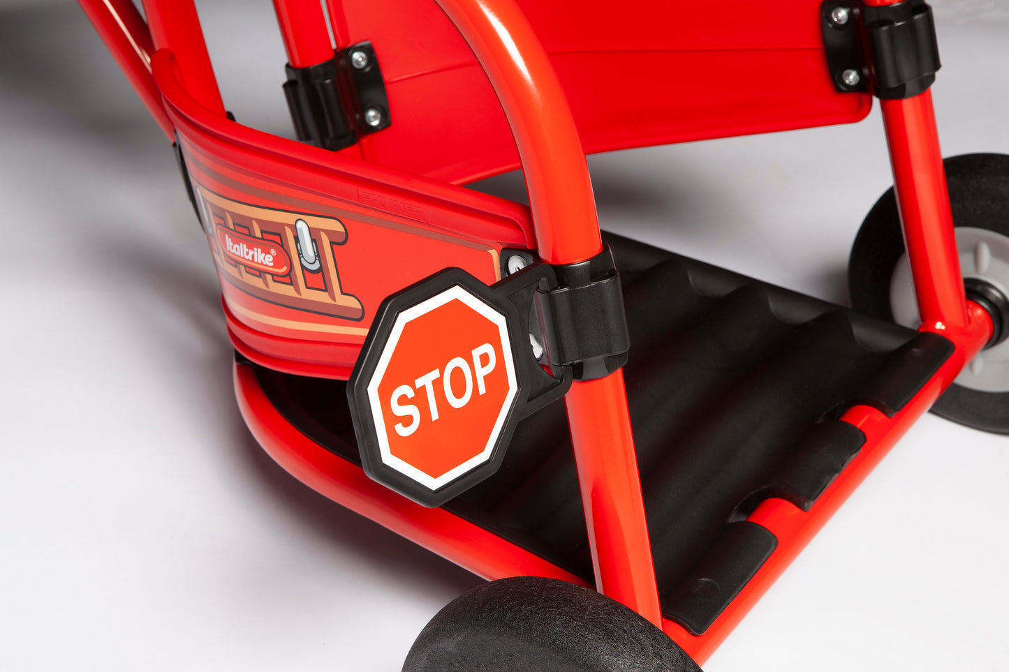 Italtrike Pilot 300 trehjulet cykel - Brandbil – Rød