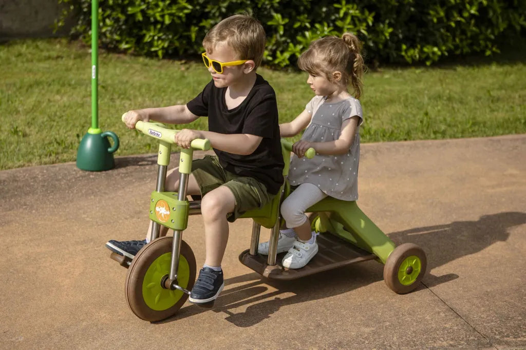 Italtrike Eolo+ trehjulet cykel med 2 sæder – Grøn