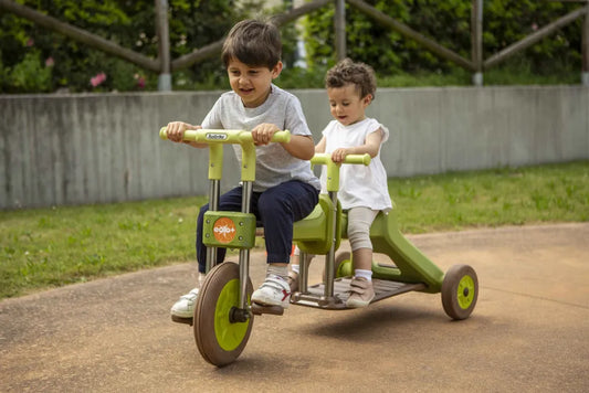 Italtrike Eolo+ trehjulet cykel med 2 sæder – Grøn
