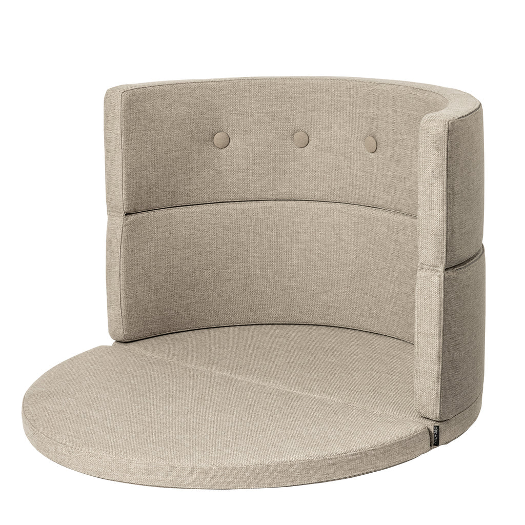 by KlipKlap KK Play Fold legesofa og boldbassin Circle – Sand