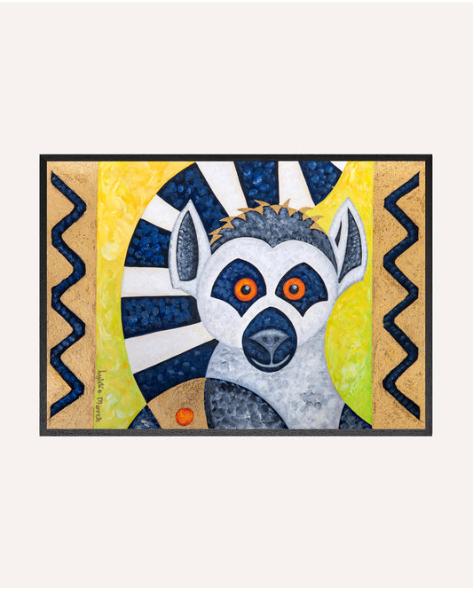 Lykke Mørch - Katta-Lemuren - 29,7x42 cm (A3)