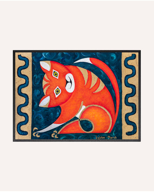 Lykke Mørch - Kattedyret - 29,7x42 cm (A3)