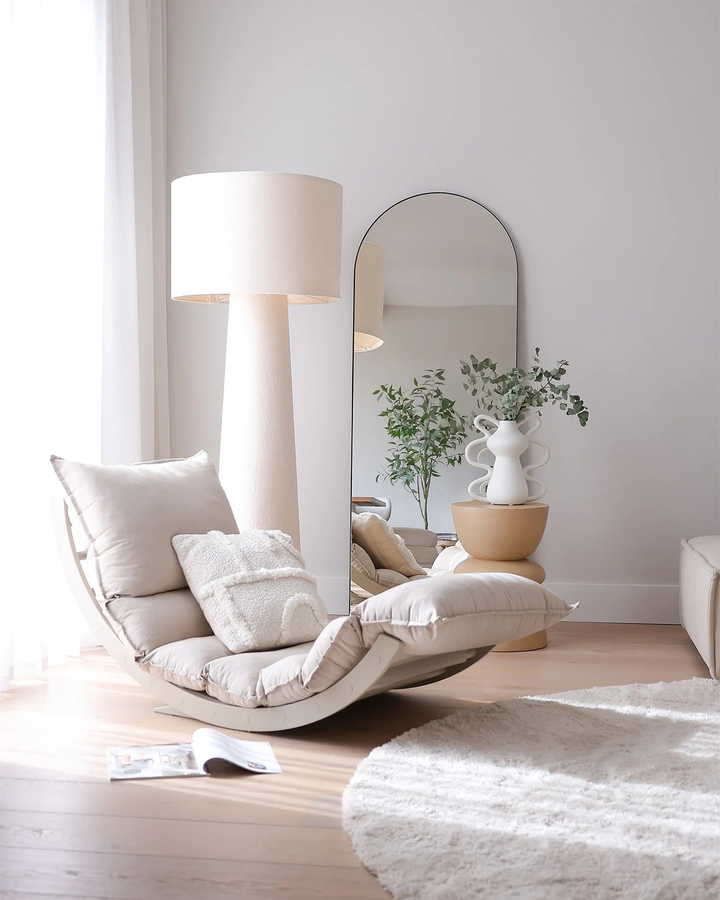 FitWood LAAKSO gyngestol – beige