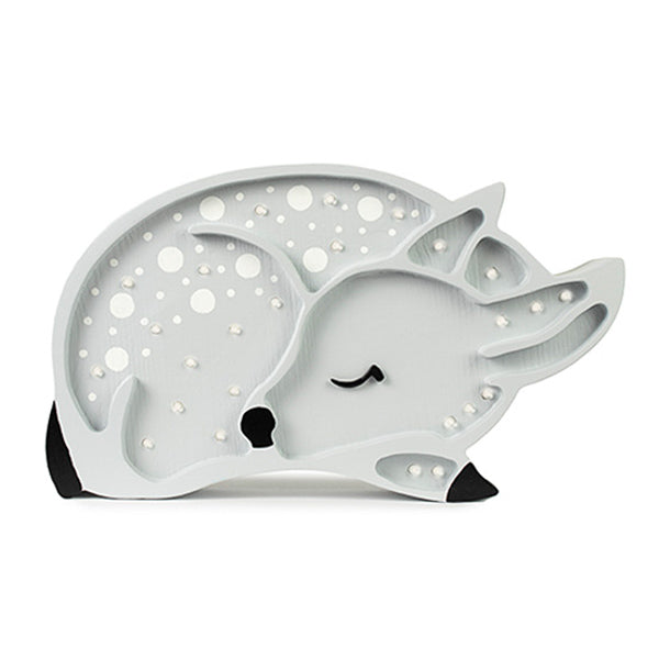 Little Lights Deer lampe i træ - flere farver
