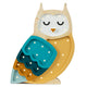 Little Lights Owl lampe i træ - flere farver