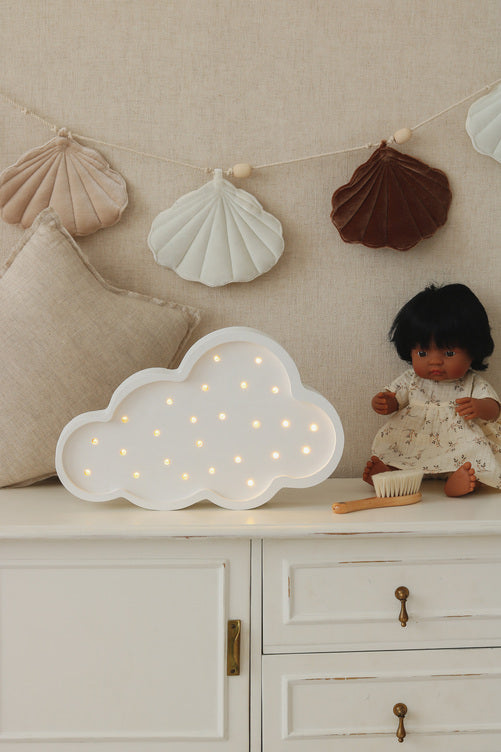 Little Lights Sky lampe i træ - flere farver